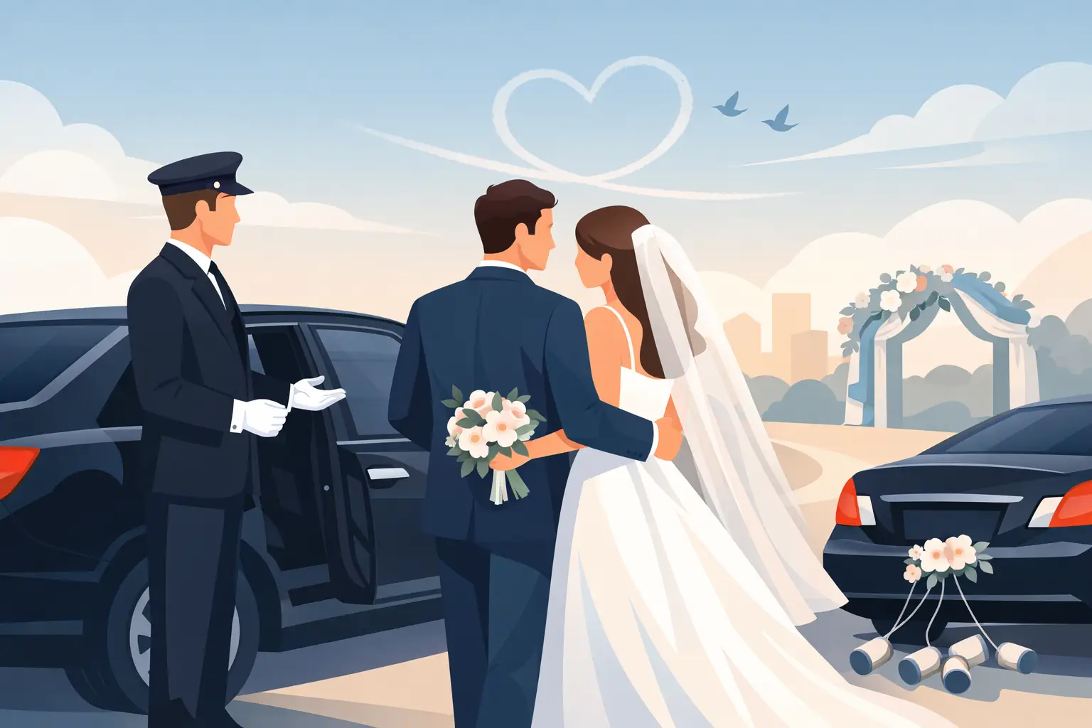 Wedding Chauffeur Service Done Right